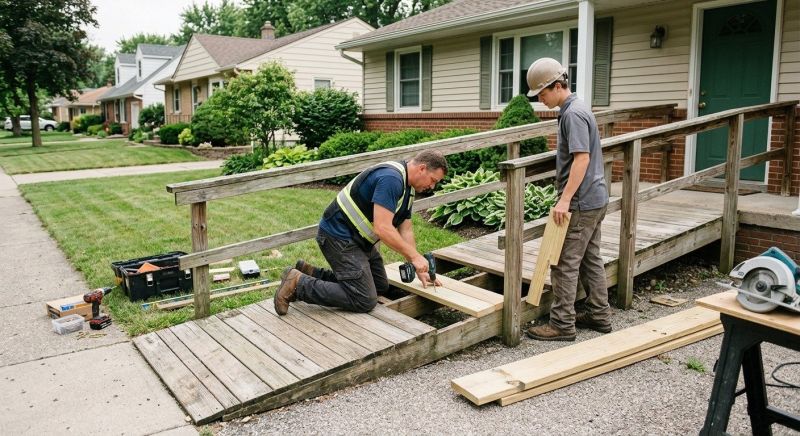 Accessible Ramp Construction in Kansas City, KS