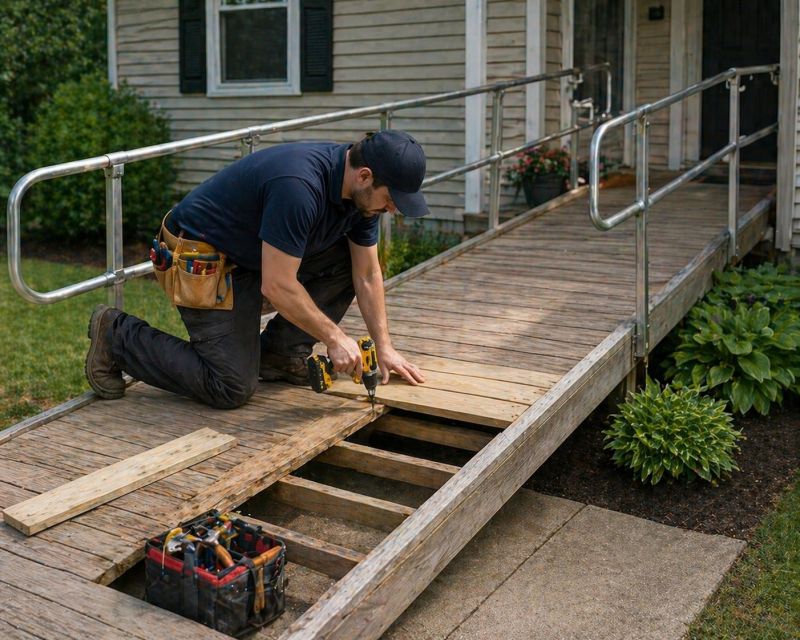 Ada Ramp Installation in Conroe, TX