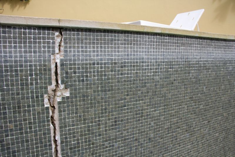 Repaired Pool Walls